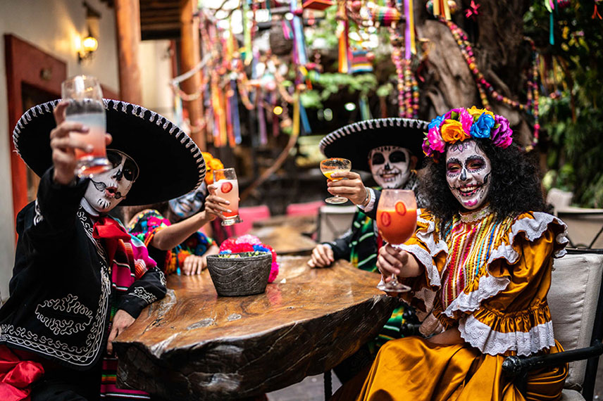 El Día de los Muertos, Mexique