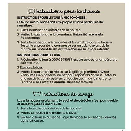 Mode d'emploi ourson thérapeutique Béké-Bobo