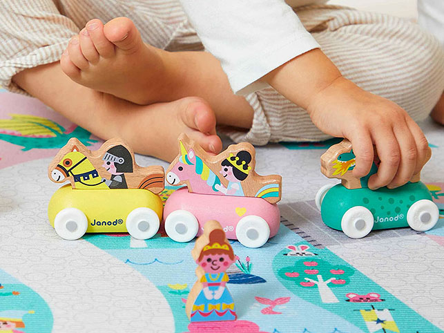 Roulant Princesse Royaume Enchanté - Janod