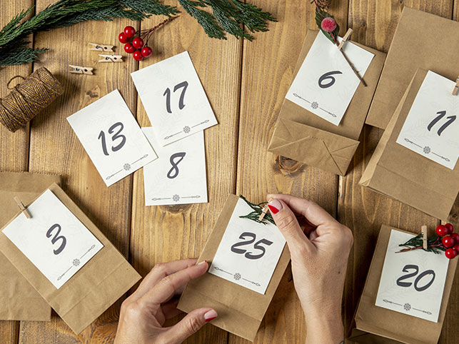 DIY calendrier de l'Avent