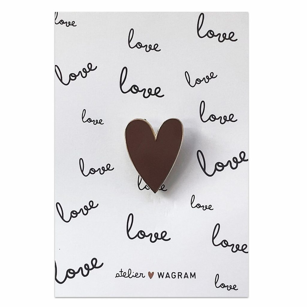 Pin's Carte Love - Atelier Wagram