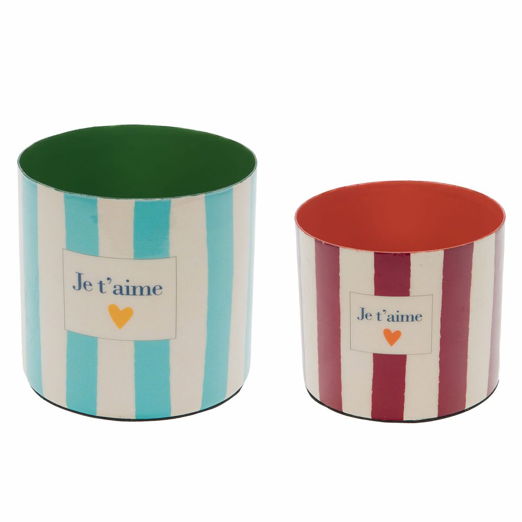 Lot de 2 Cache-pots - Amadeus