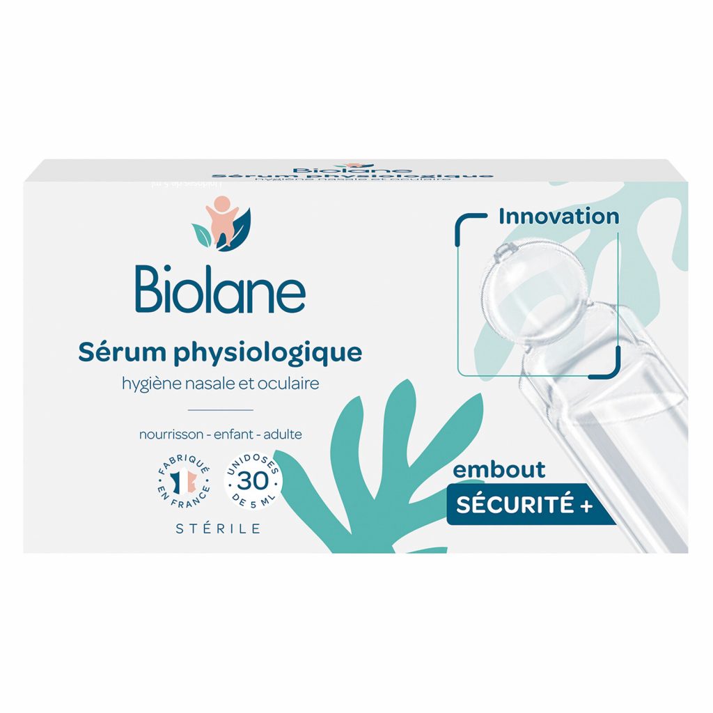 Lot de 30 Unidoses de Sérum Physiologique - Biolane