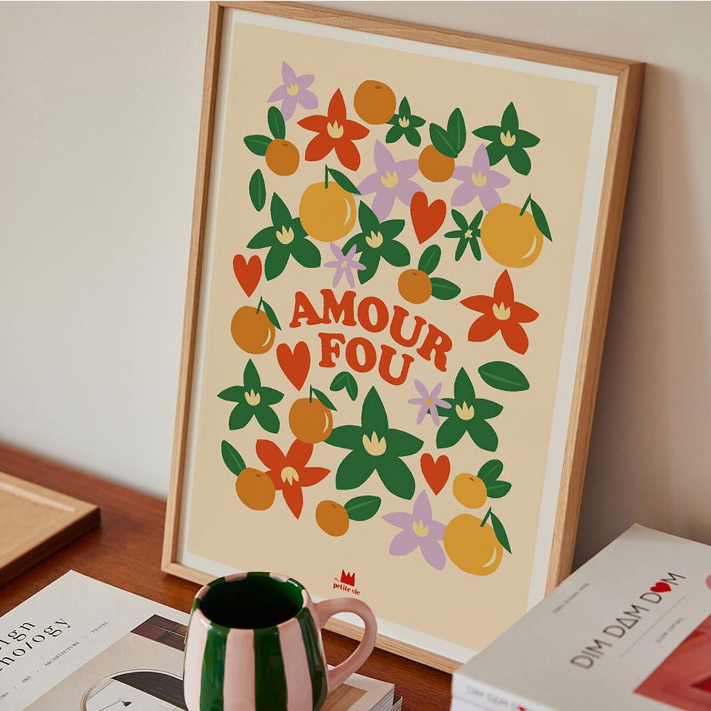 Affiche Amour Fou - Ma Petite Vie