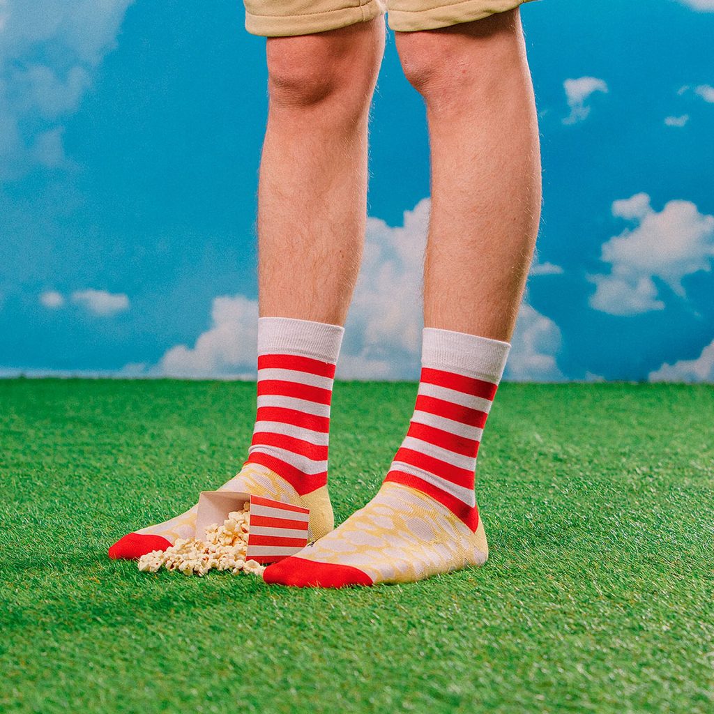 Chaussettes Adulte Popcorn - EAT MY SOCKS