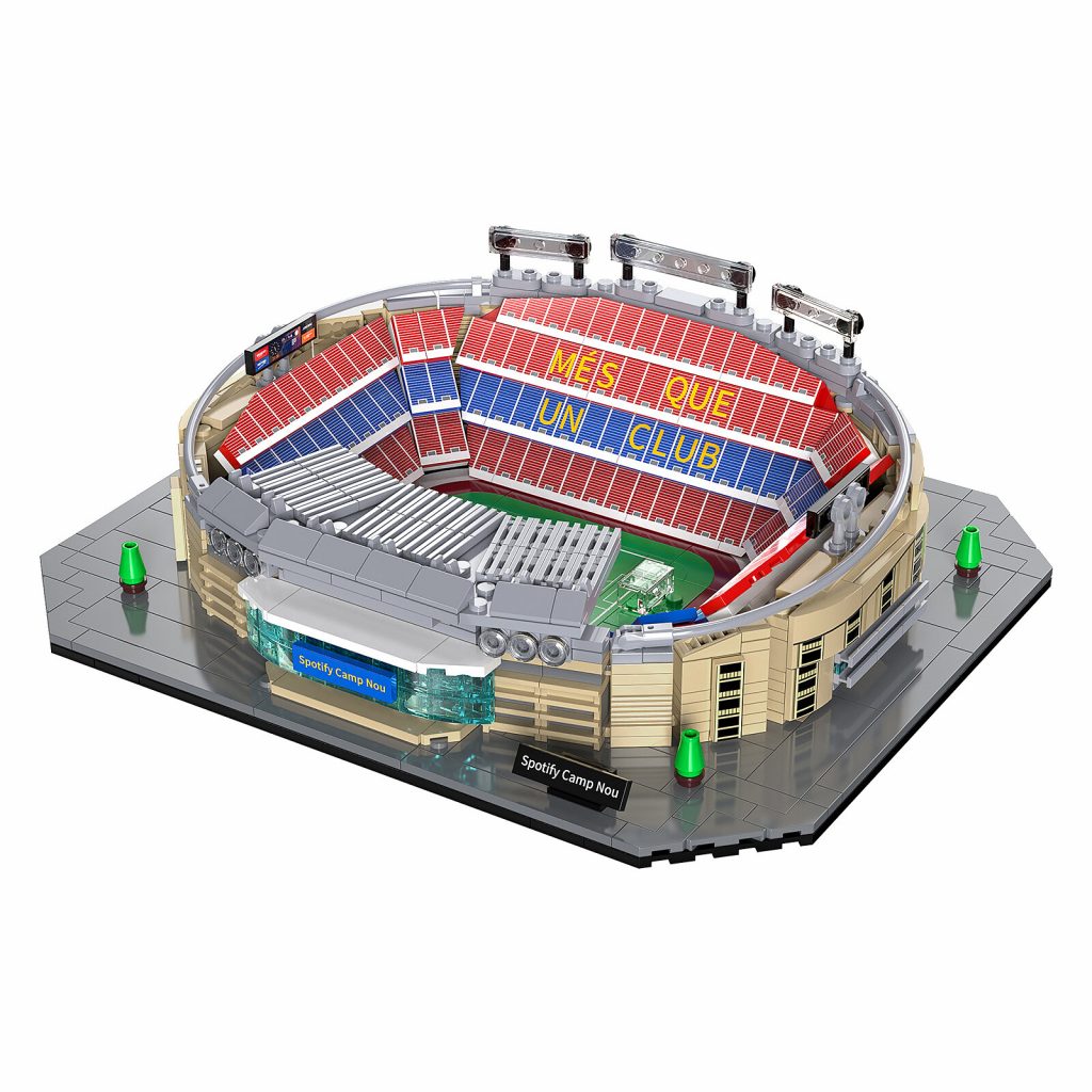 Jeu de Construction Stade Camp Nou FC Barcelona - Cada