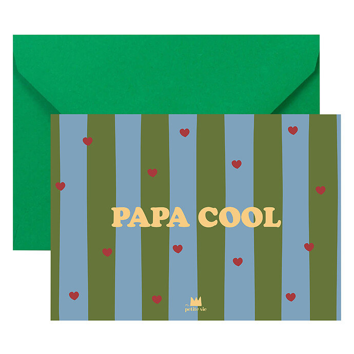 Carte Papa Cool - Ma Petite Vie