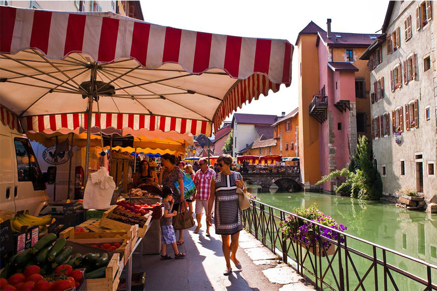 Marché, Annecy 