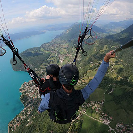 Parapente Les Passagers du Vent, Talloires