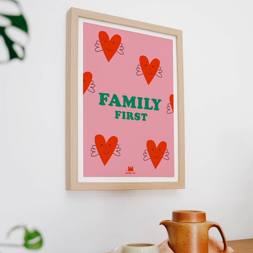Affiche Family First - Ma Petite Vie