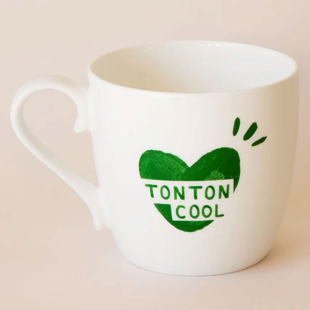 Mug Coeur Vert Sapin Tonton Cool - émoi émoi