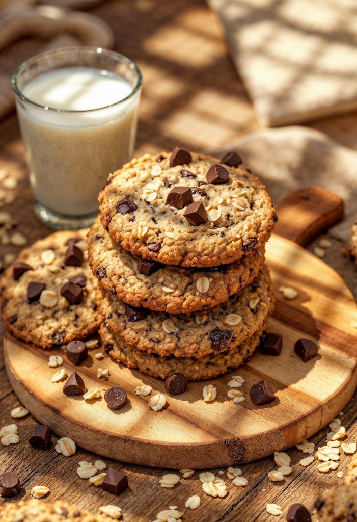 Cookies avoine chocolat