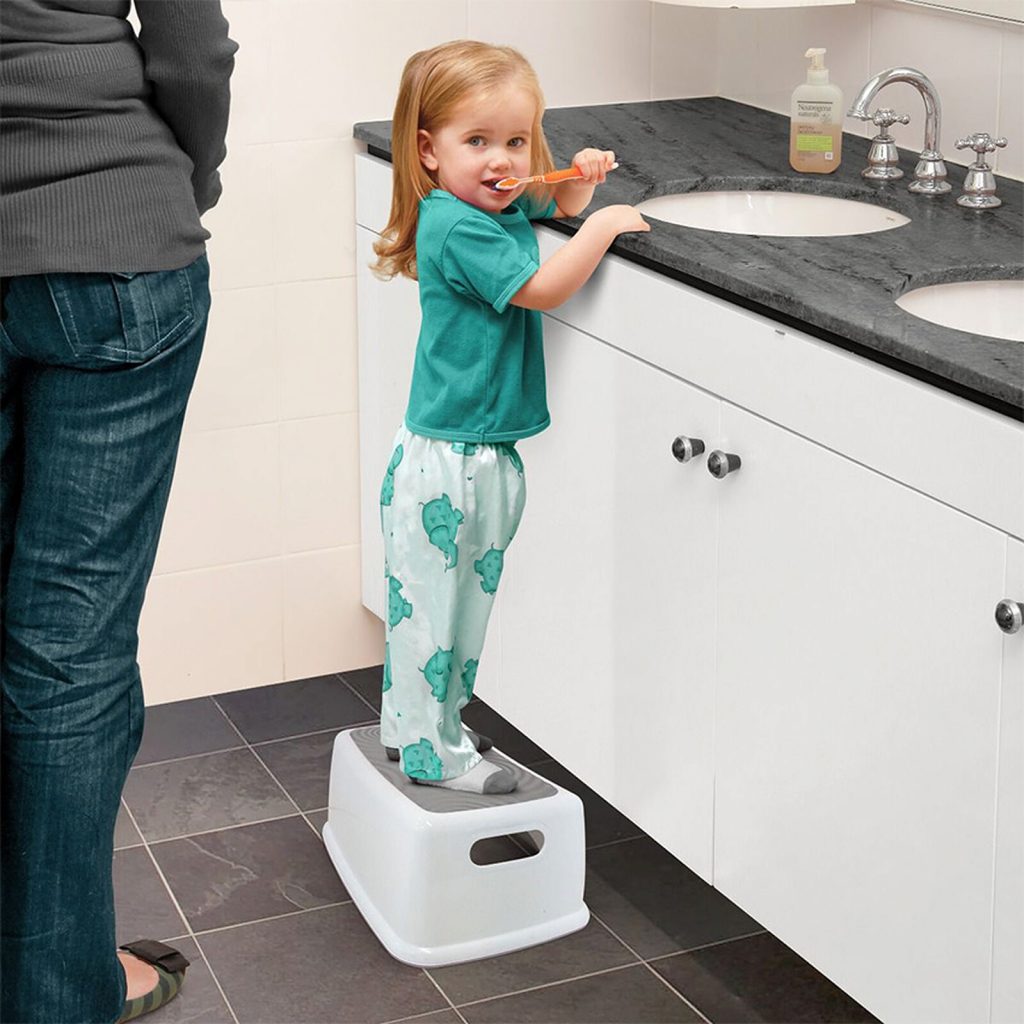 Marchepied 1 Marche Toddler & Me - Gris, Dreambaby